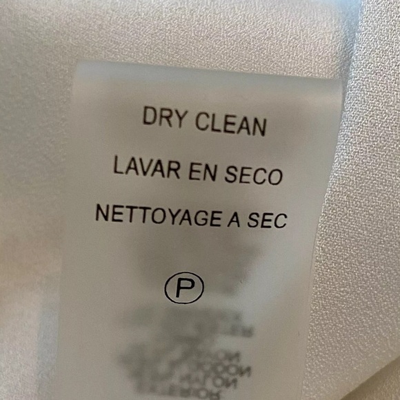 Tommy Hilfiger Women’s Size XS Ivory Top Floral Crocheted Lace Overlay SS Zipper - Picture 8 of 8